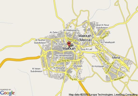 kart küçəsi Məkkədə 